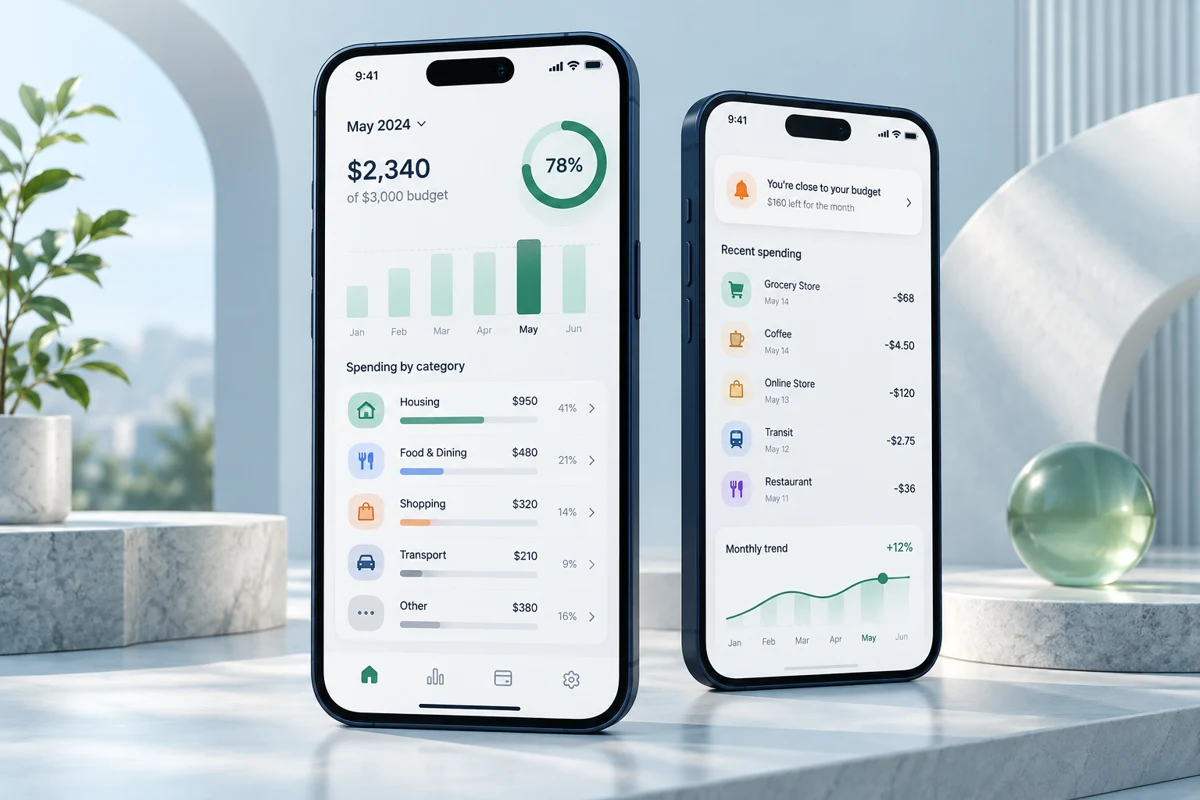 Concept cover: Finance Tracker & Alert Automation — software project by Yabesh